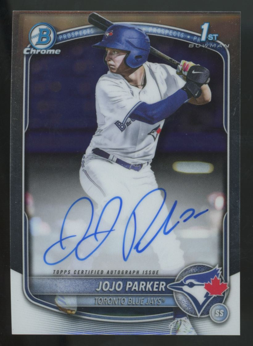 2025 Bowman Draft JoJo Parker 1st Chrome Prospect Auto #CPA-JP