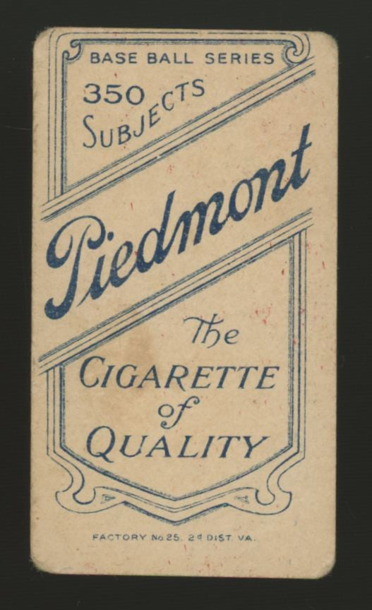 1909-1911 T206 George Mullen Piedmont Poor
