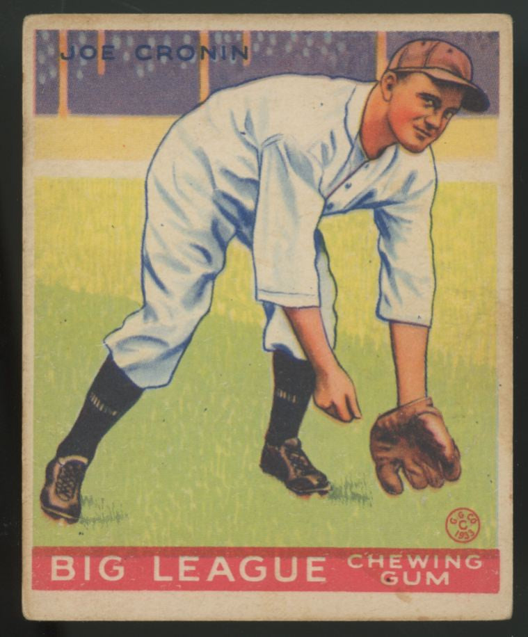 1933 Goudey Joe Cronin #189 VG