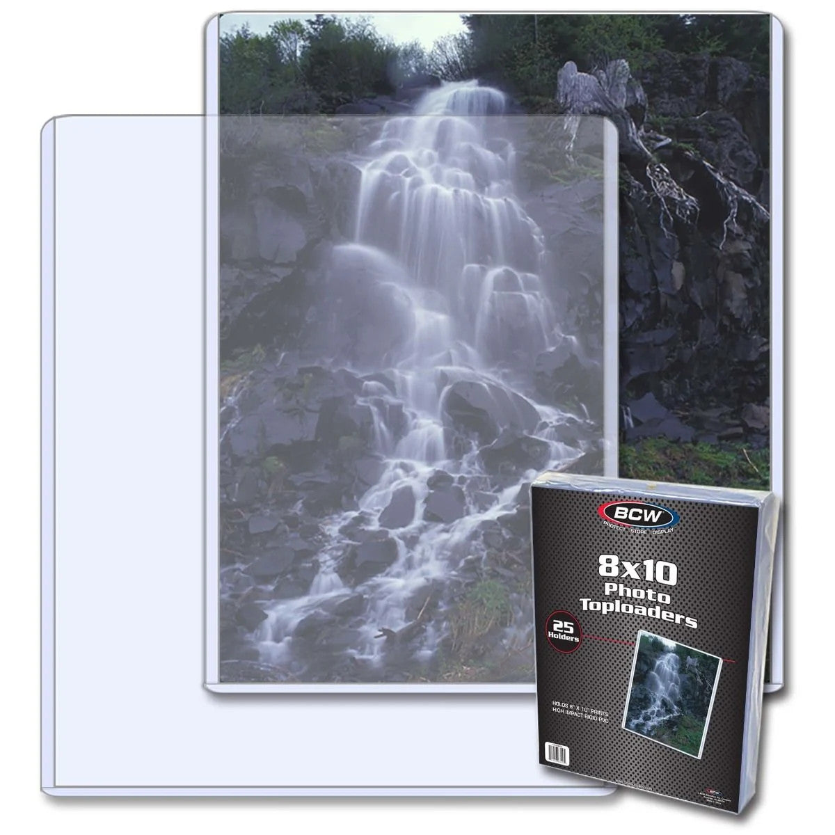 BCW 8x10 Photo Toploaders 25 Count