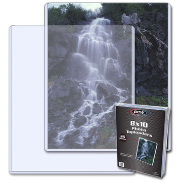 BCW 8x10 Photo Toploaders 25 Count
