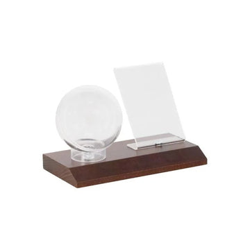 BCW Baseball & Card Holder Wood Display