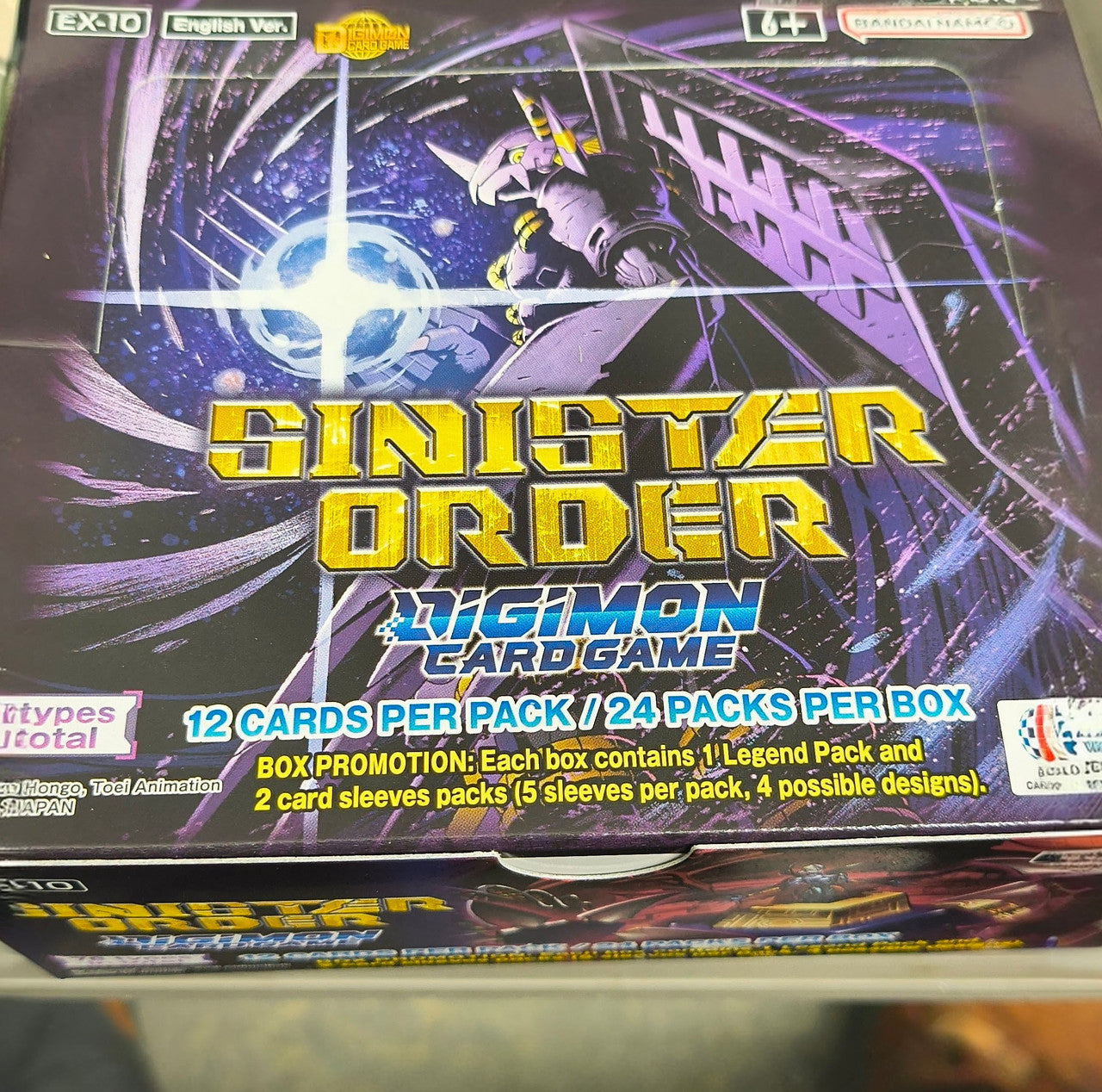 Digimon: Sinister Order Booster Box (EX-10)