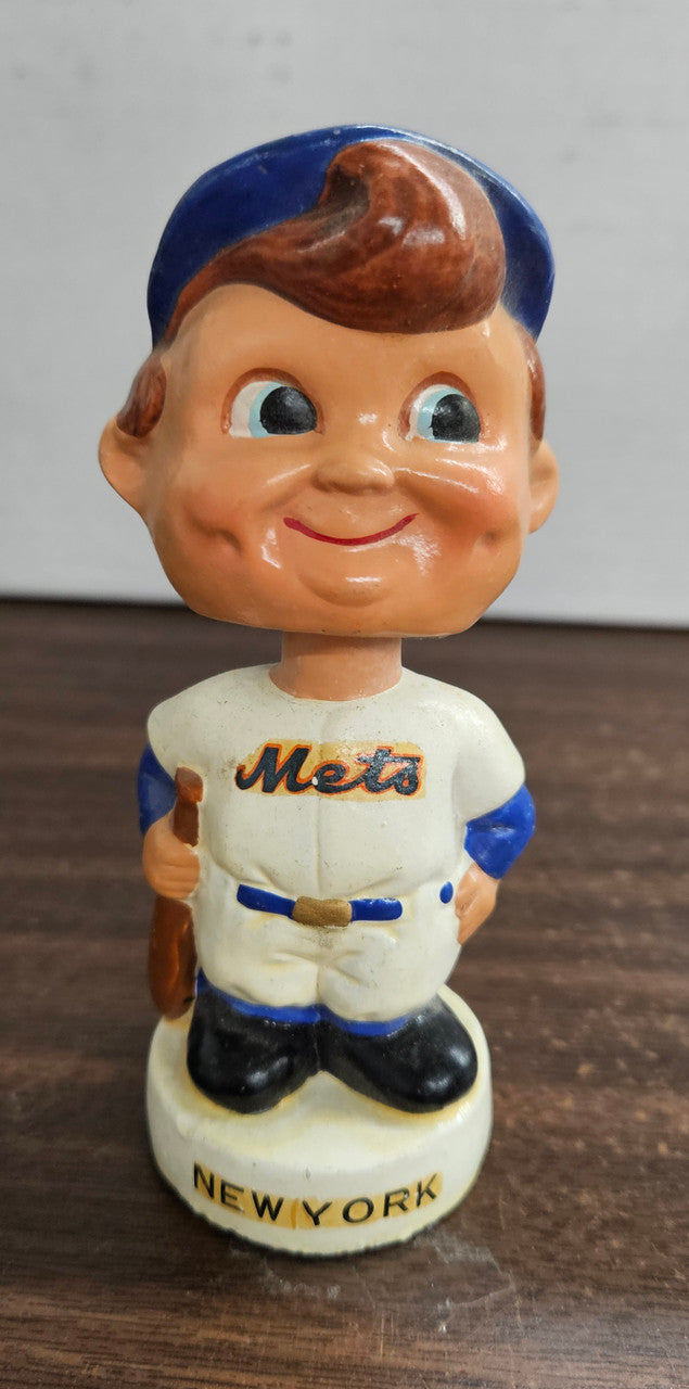1960s New York Mets Vintage Mini Bobblehead Nodder