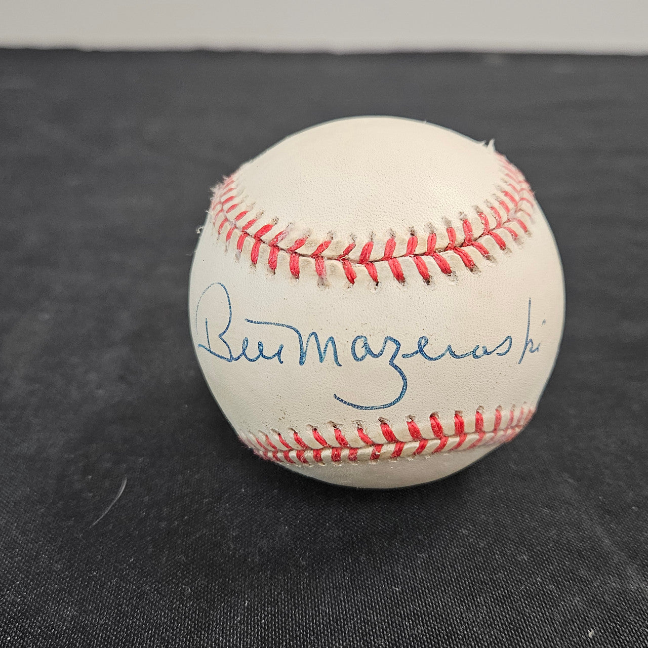 Bill Mazeroski Signed Autographed Rawlings ONL Baseball JSA *956