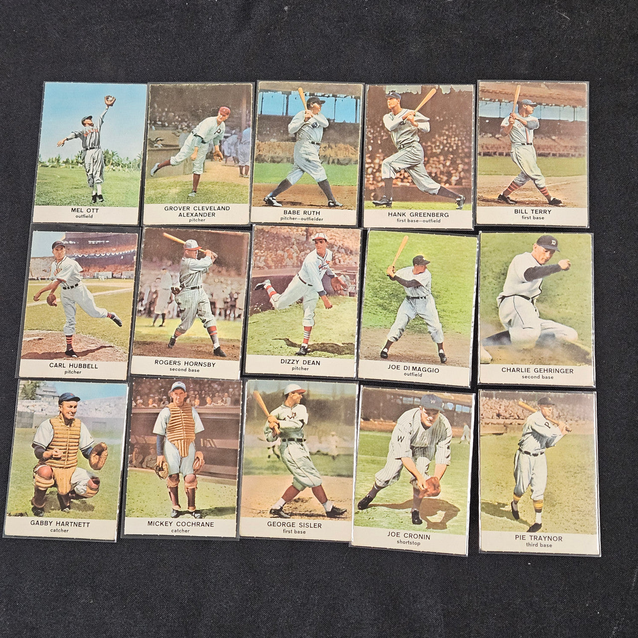 1961 Golden Press Baseball Complete Set (33) Low Grade