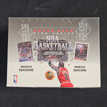 1992-93 Upper Deck Basketball High Series Italian Sealed Box
