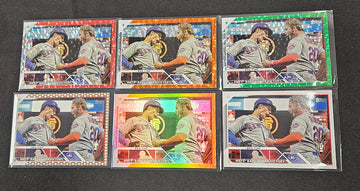 2023 Topps Series One Pete Alonso Rainbow Lot Of 6