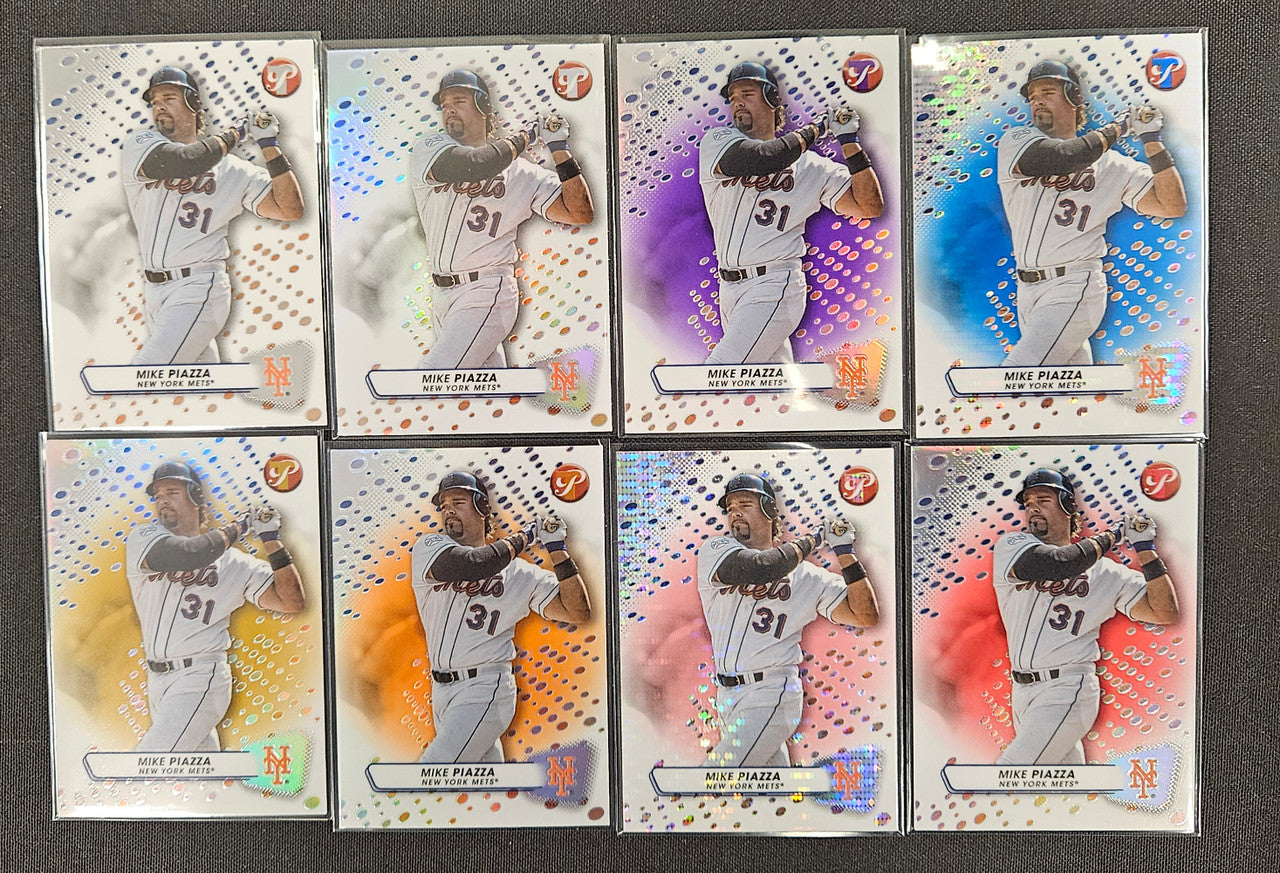 2023 Topps Pristine Mike Piazza Rainbow Lot Of 8