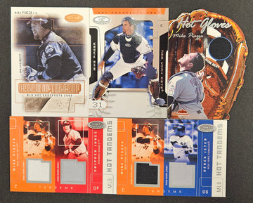 2003 Fleer Hot Prospects/Showcase Mike Piazza Lot Of 5