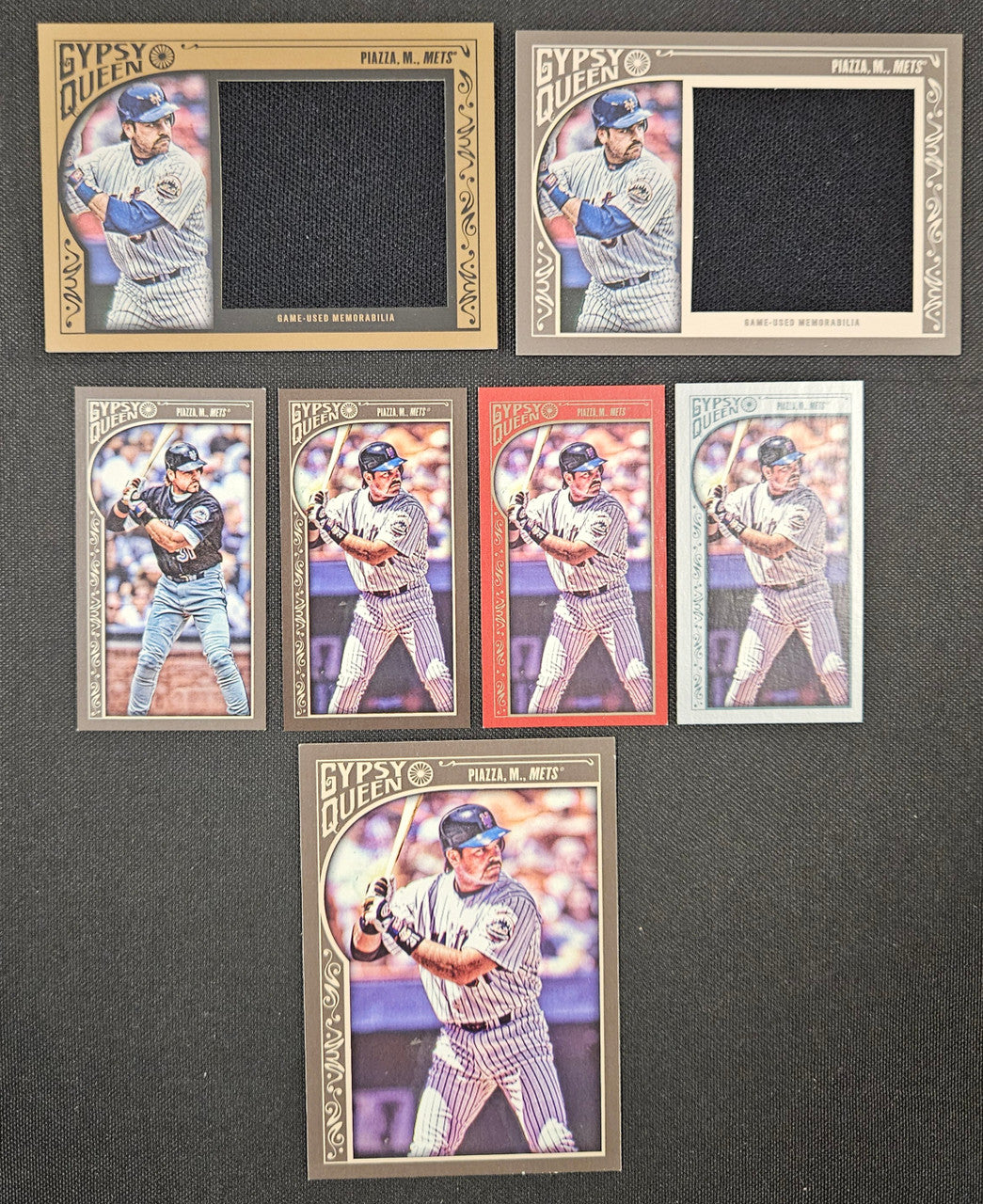 2015 Topps Gypsy Queen Mike Piazza Lot Of 7