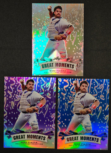 2016 Leaf Mike Piazza Lot Of 3