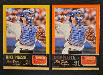 2013 Panini America's Pastime Mike Piazza Lot Of 2