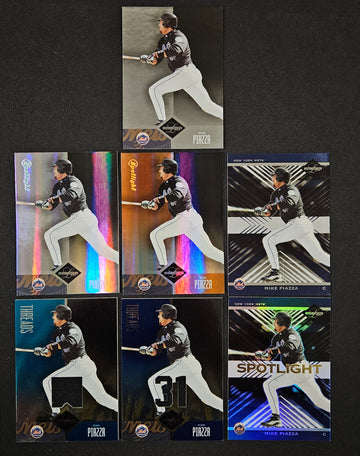 2004 Leaf Limited Mike Piazza Lot Of 7