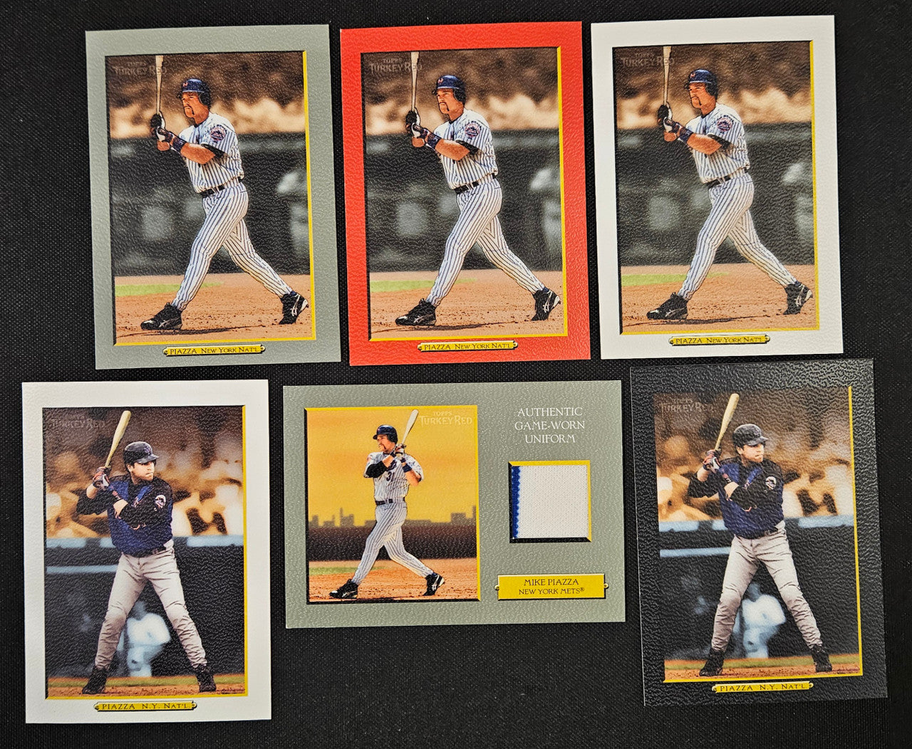 2005 Topps Turkey Red Mike Piazza Lot Of 6
