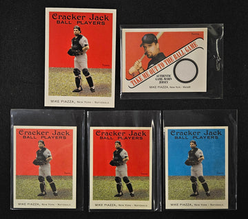 2004 Topps Cracker Jack Mike Piazza Lot Of 5