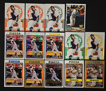 2005 Topps/Rookie Cup/Chrome Mike Piazza Lot Of 14