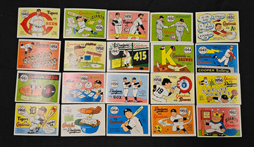 1970 Fleer Laughlin World Series Lot Of 39 EX
