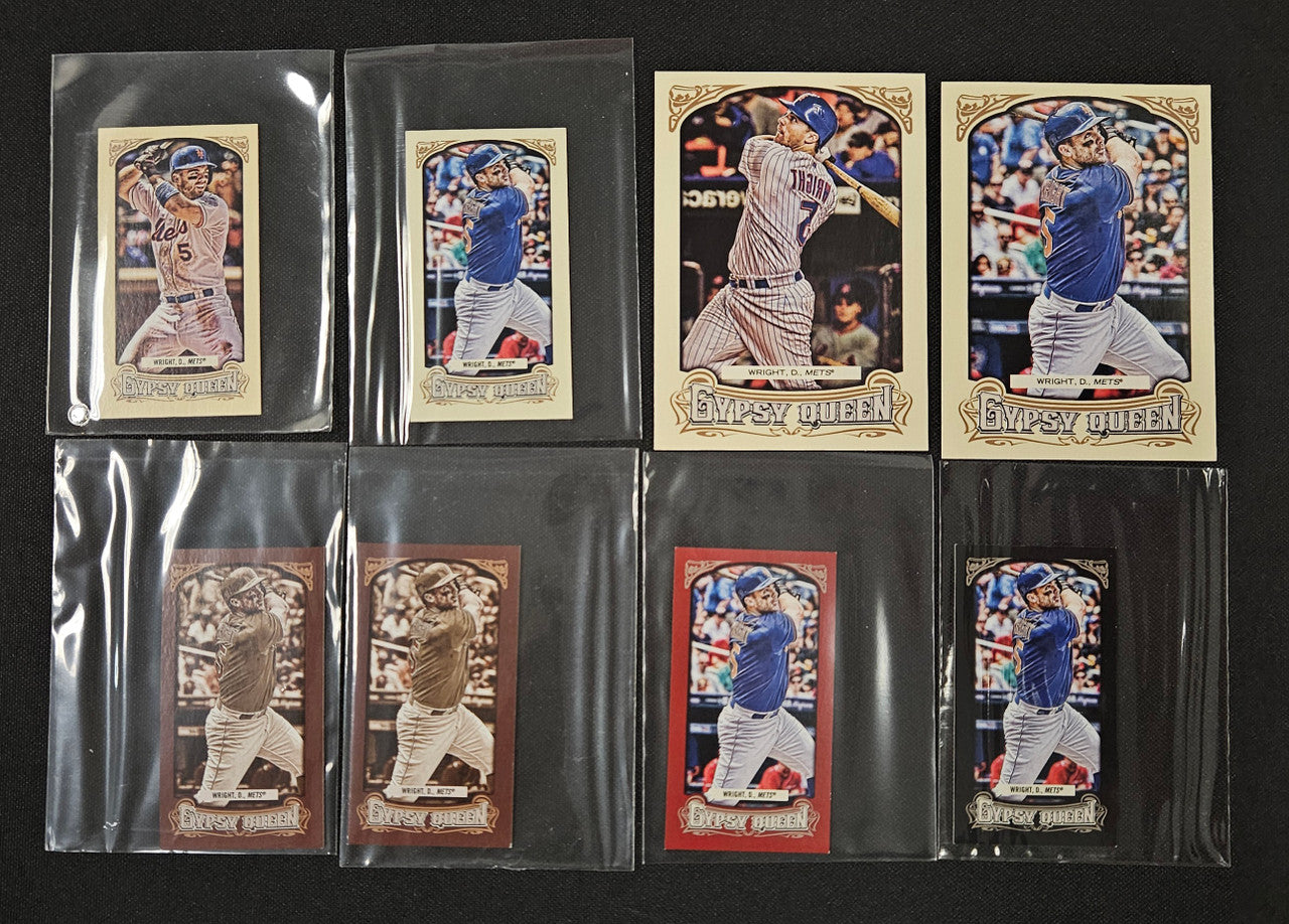 2014 Topps Gypsy Queen David Wright Lot Of 8