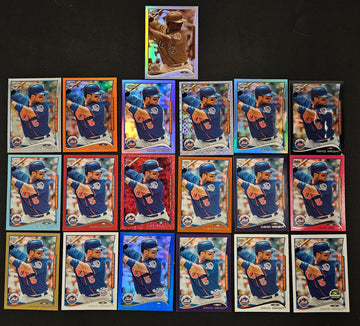 2014 Topps/Chrome David Wright Lot Of 19