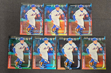2014 Topps Finest David Wright Lot Of 7