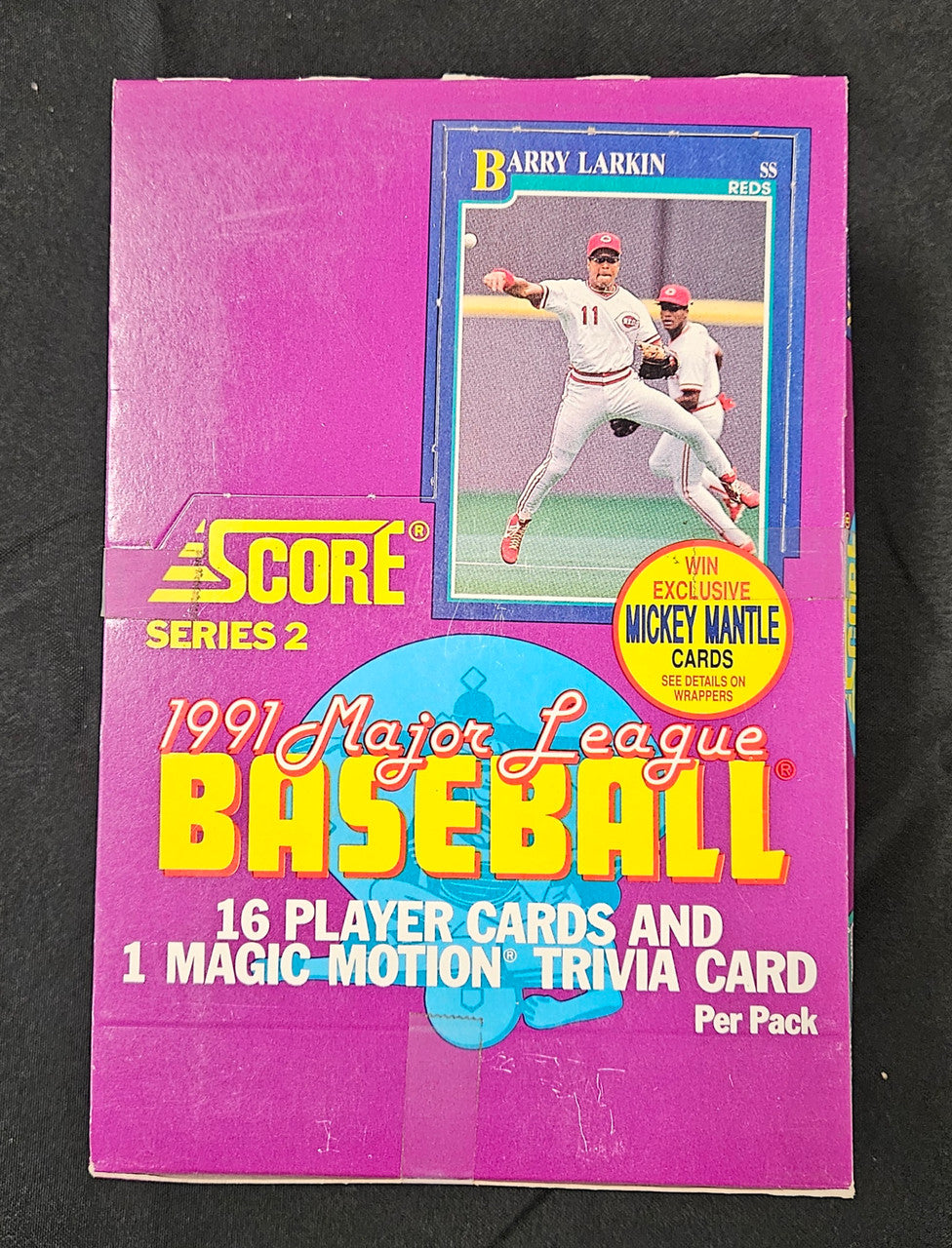 1991 Score Baseball Series 2 Wax Box Factory Sealed Magic Motion