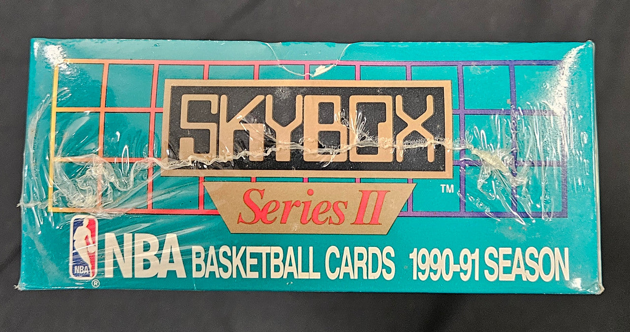 1990-91 Skybox Basketball Series 2 Wax Box Factory Sealed