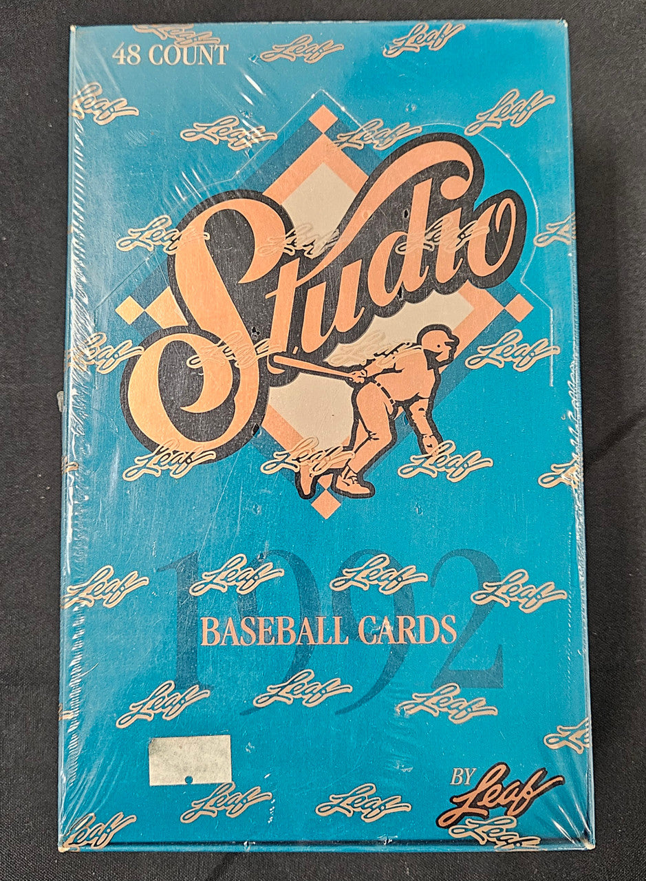 1992 Leaf Studio Baseball 48 Pack Wax Box Factory Sealed