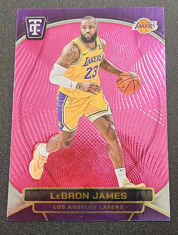2024-25 Panini Totally Certified LeBron James Pink Mirror /125 #81