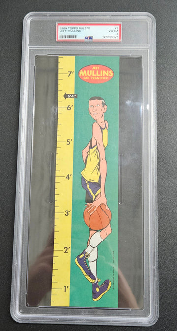 1969-70 Topps Rulers Jeff Mullins #8 PSA 4