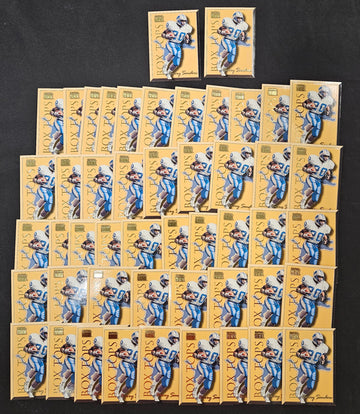 1999 Skybox Premium Barry Sanders Box Tops #9 Lot Of 49