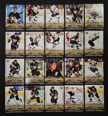 2005-06 Upper Deck Sidney Crosby RC Phenomenal Beginning Complete Set of 20 "A"