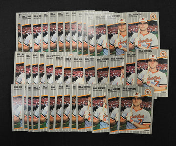 1989 Fleer Bill Ripken Black Box FF Error #616 Lot Of 40 NM-MT