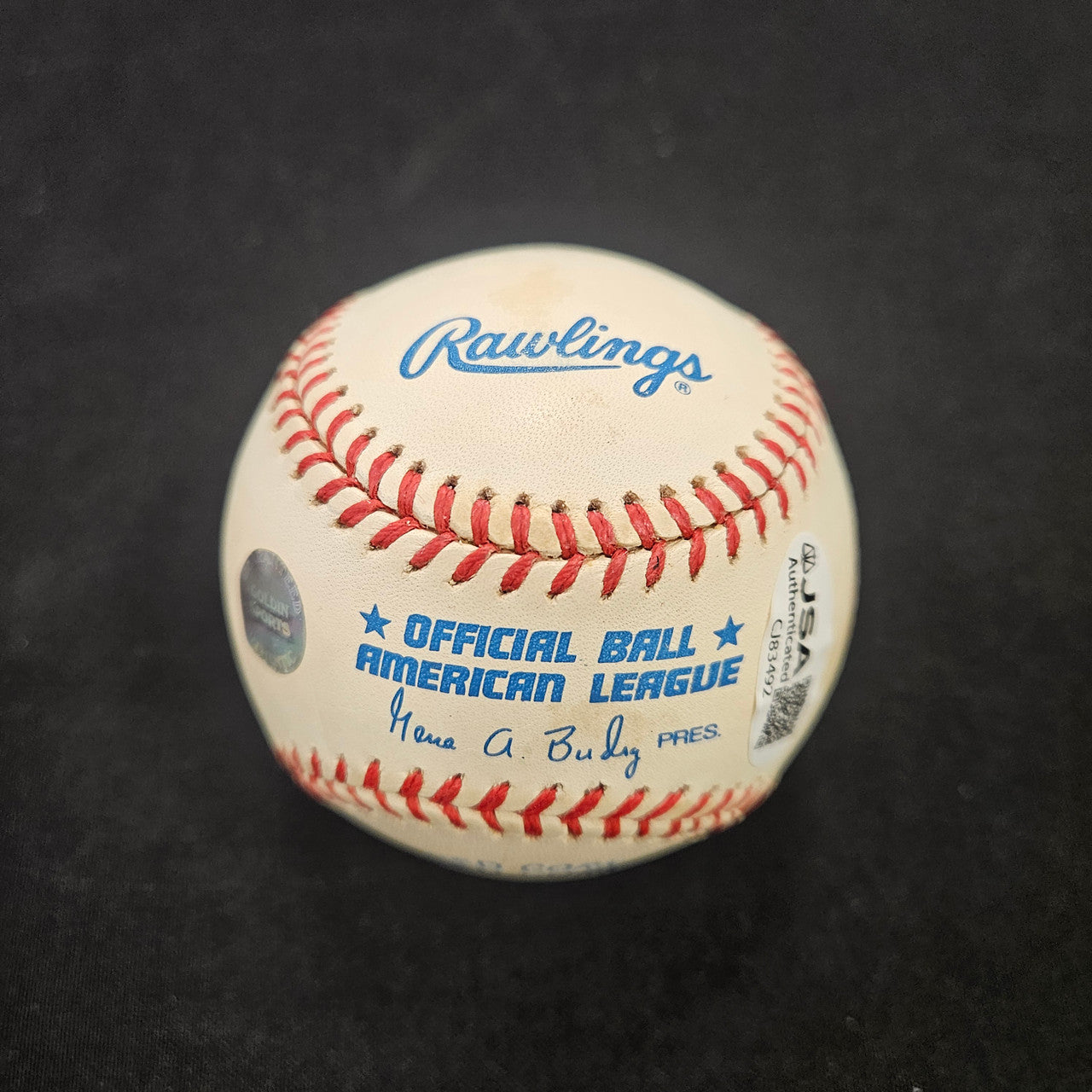 Nolan Ryan Signed Autographed Rawlings OAL Baseball /1973 JSA *492