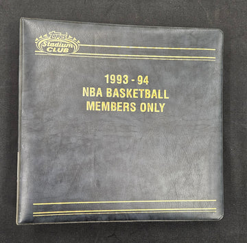 1993-94 Topps Stadium Club Basketball Members Only Master Set W/ Beam Team *Read