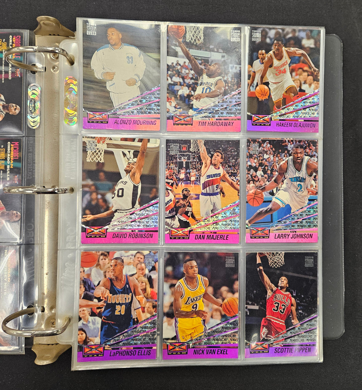 1993-94 Topps Stadium Club Basketball Members Only Master Set W/ Beam Team *Read