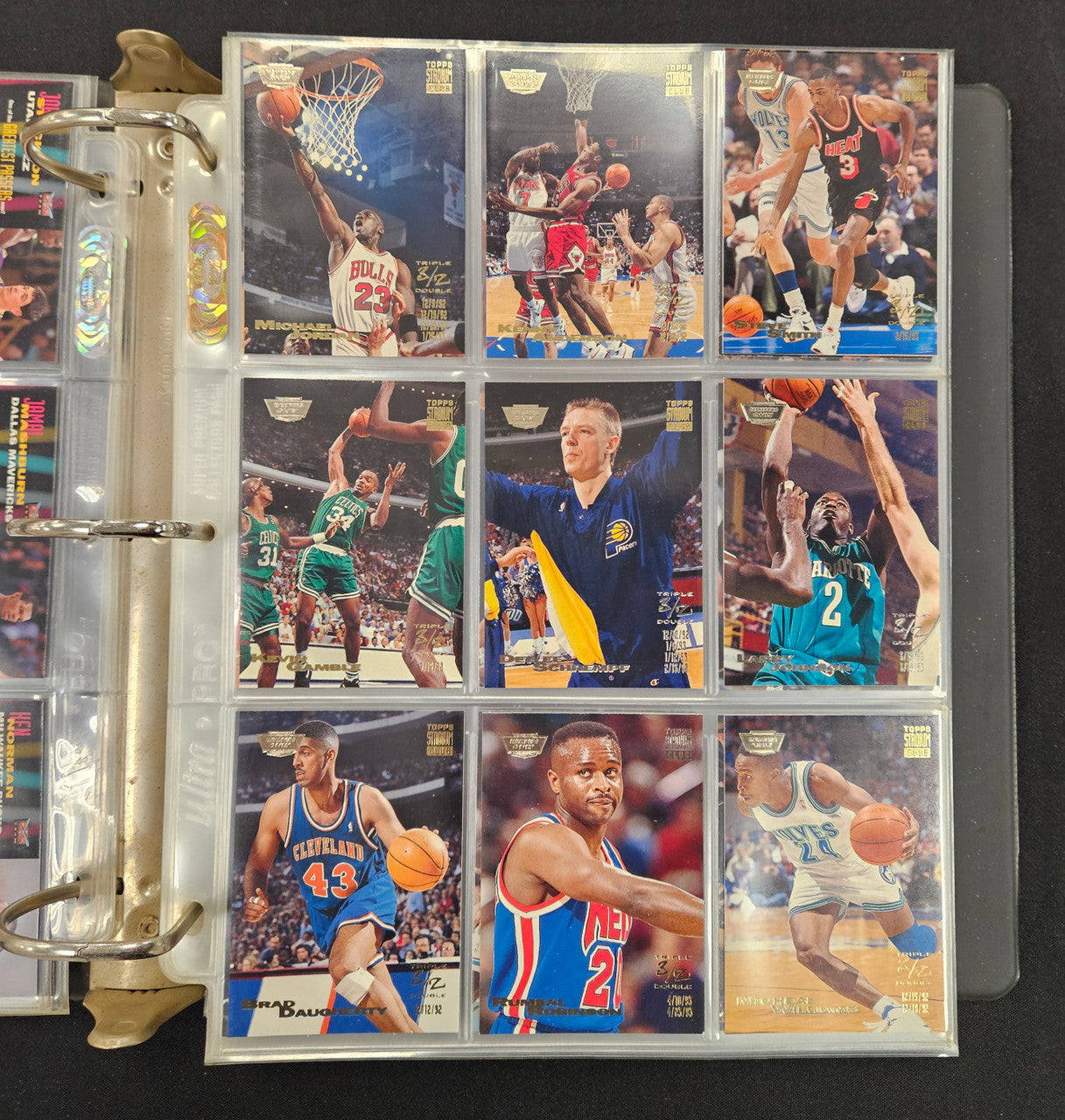 1993-94 Topps Stadium Club Basketball Members Only Master Set W/ Beam Team *Read