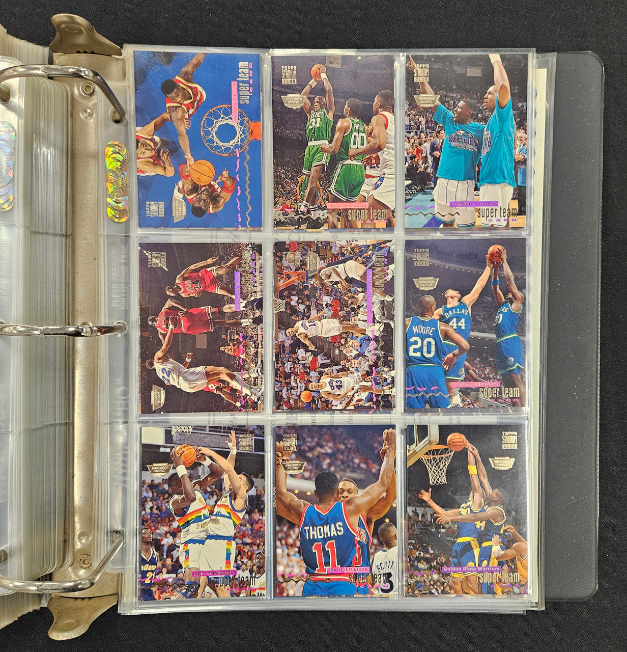 1993-94 Topps Stadium Club Basketball Members Only Master Set W/ Beam Team *Read