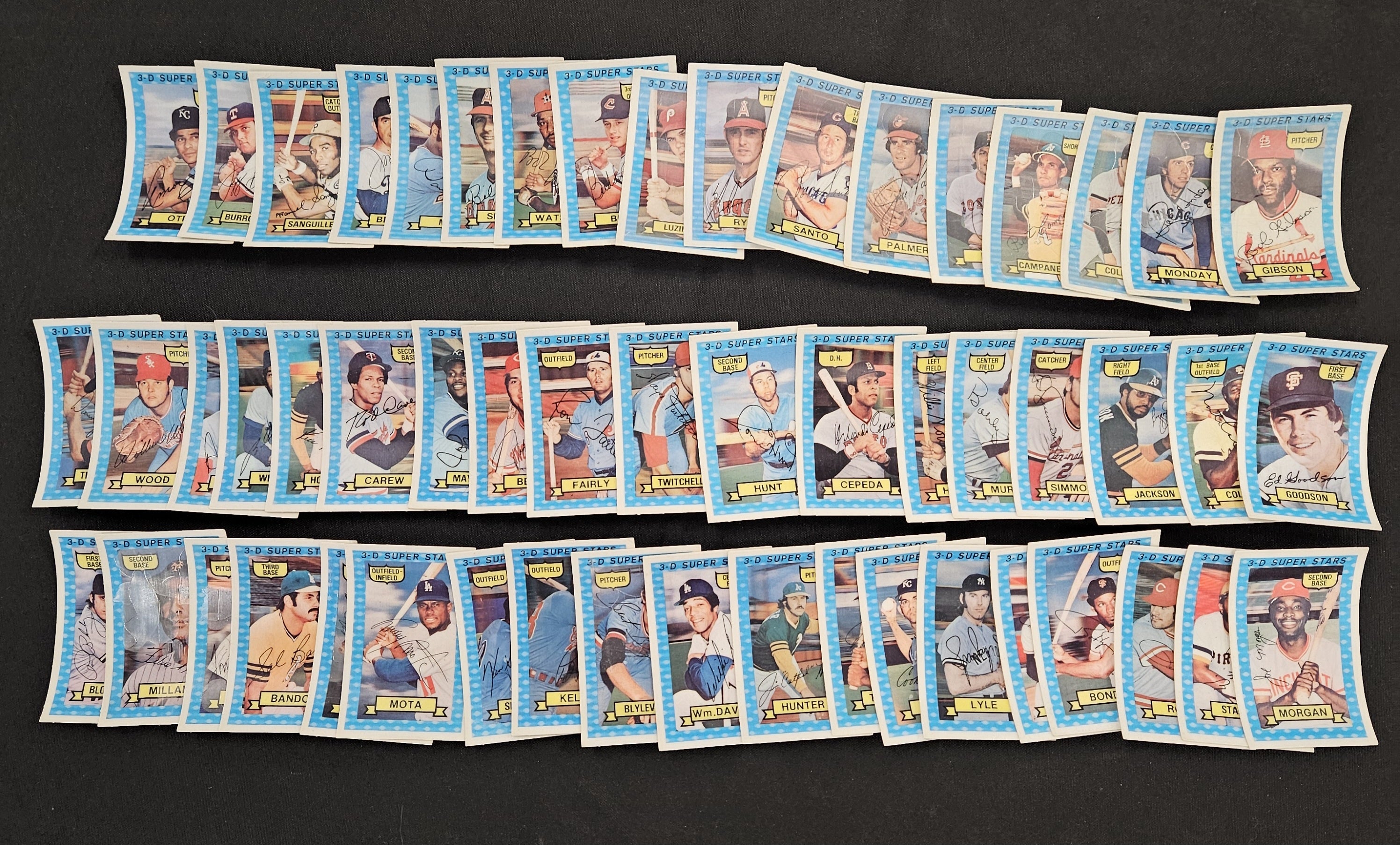 1974 Kellogg's Baseball Complete Set (54) Low / Mid Grade