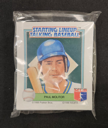 1988 Parker Brothers Starting Lineup Talking Baseball Sealed Pack