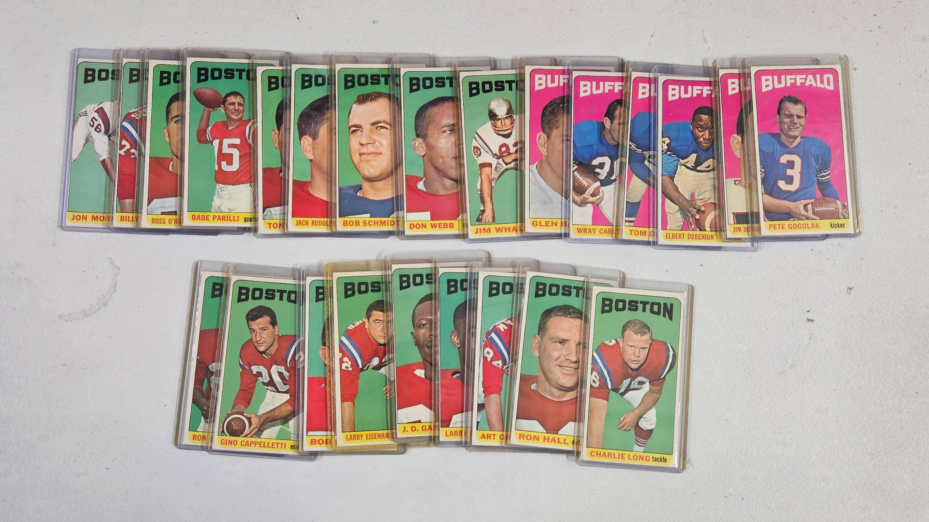 1965 Topps Football Partial Set (133/176) EX to NM