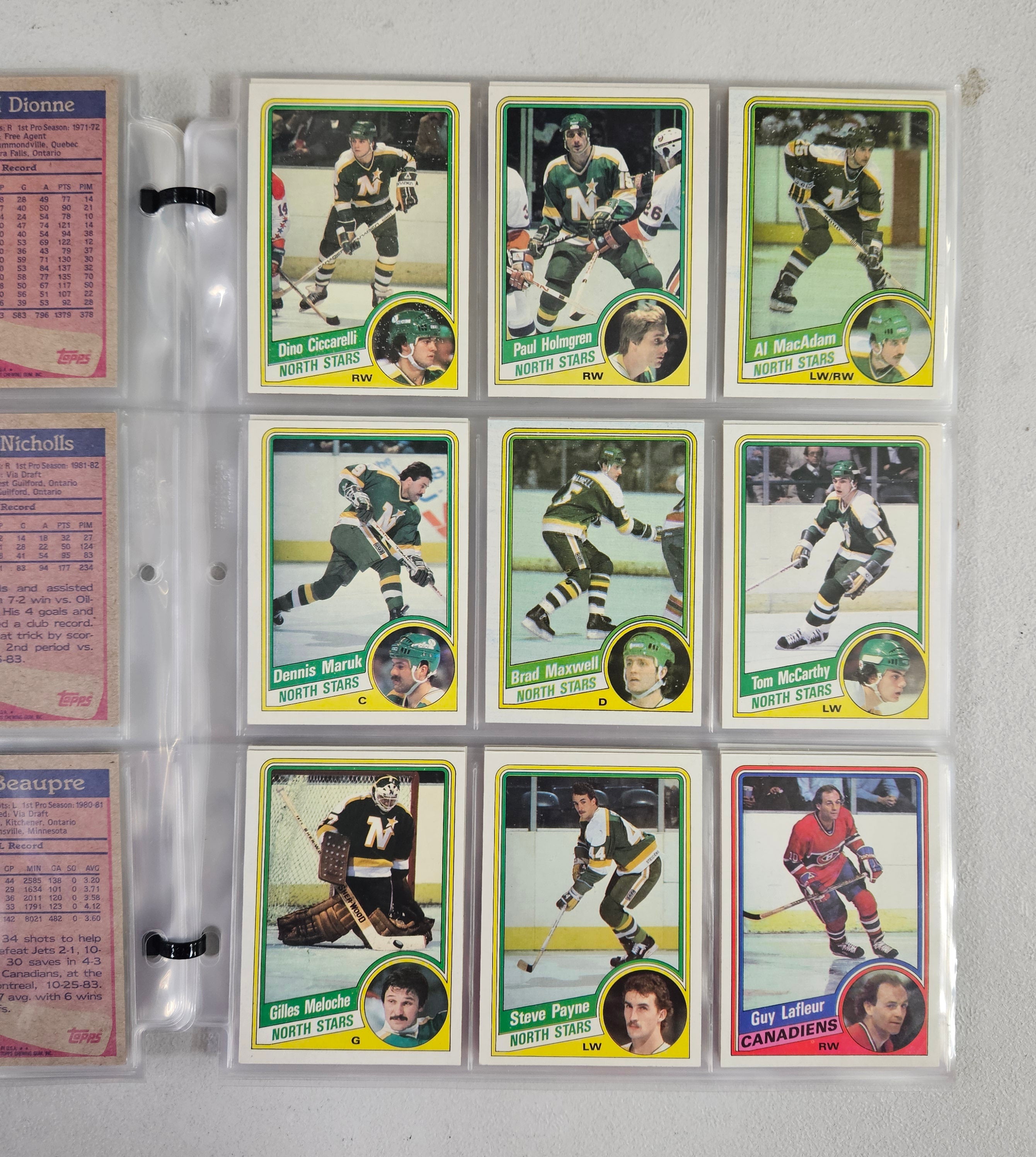 1984-85 Topps Hockey Complete Set (165/165) NM
