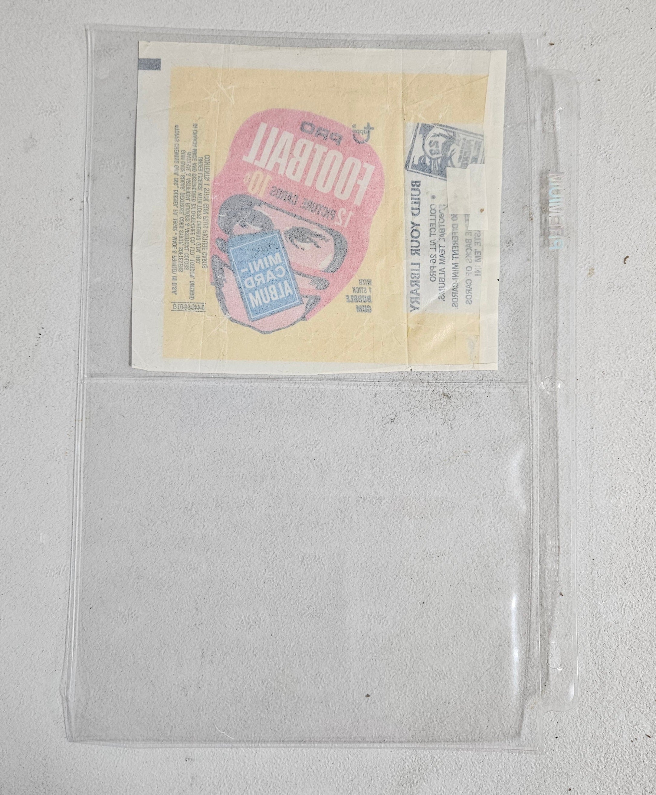 1969 Topps Football Complete Set w/ Wrapper EX-EX/MT