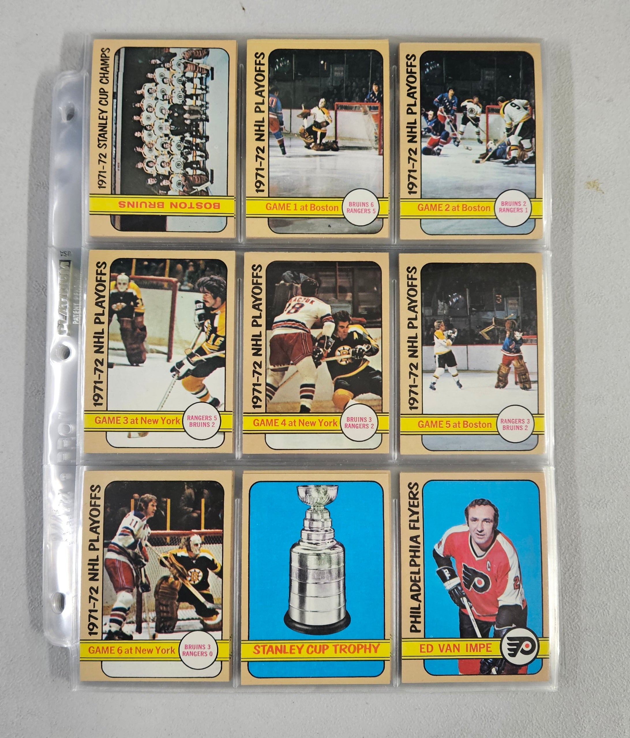 1972-73 Topps Hockey Complete Set NM-NM/MT