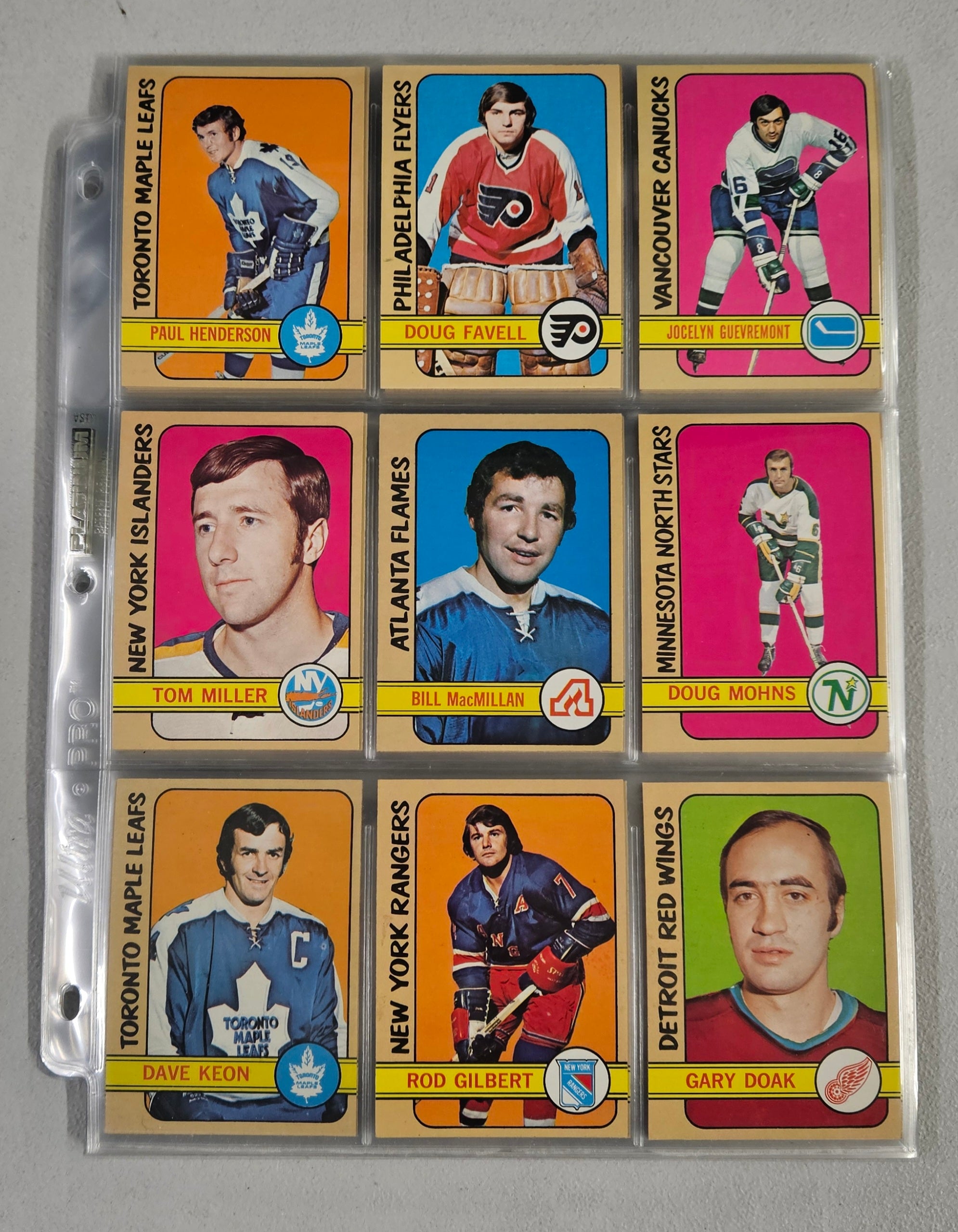 1972-73 Topps Hockey Complete Set NM-NM/MT