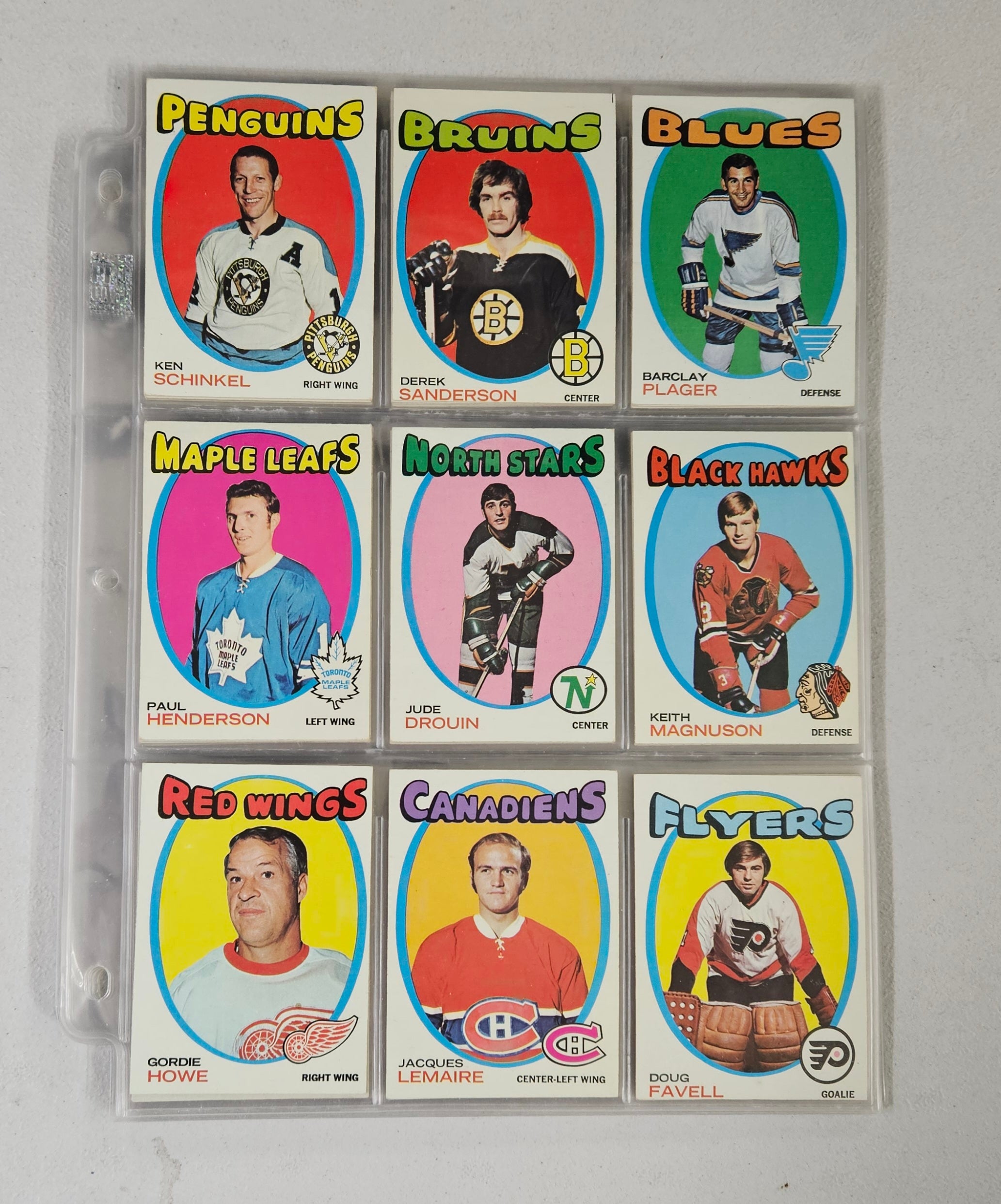 1971-72 Topps Hockey Complete Set EX-MT