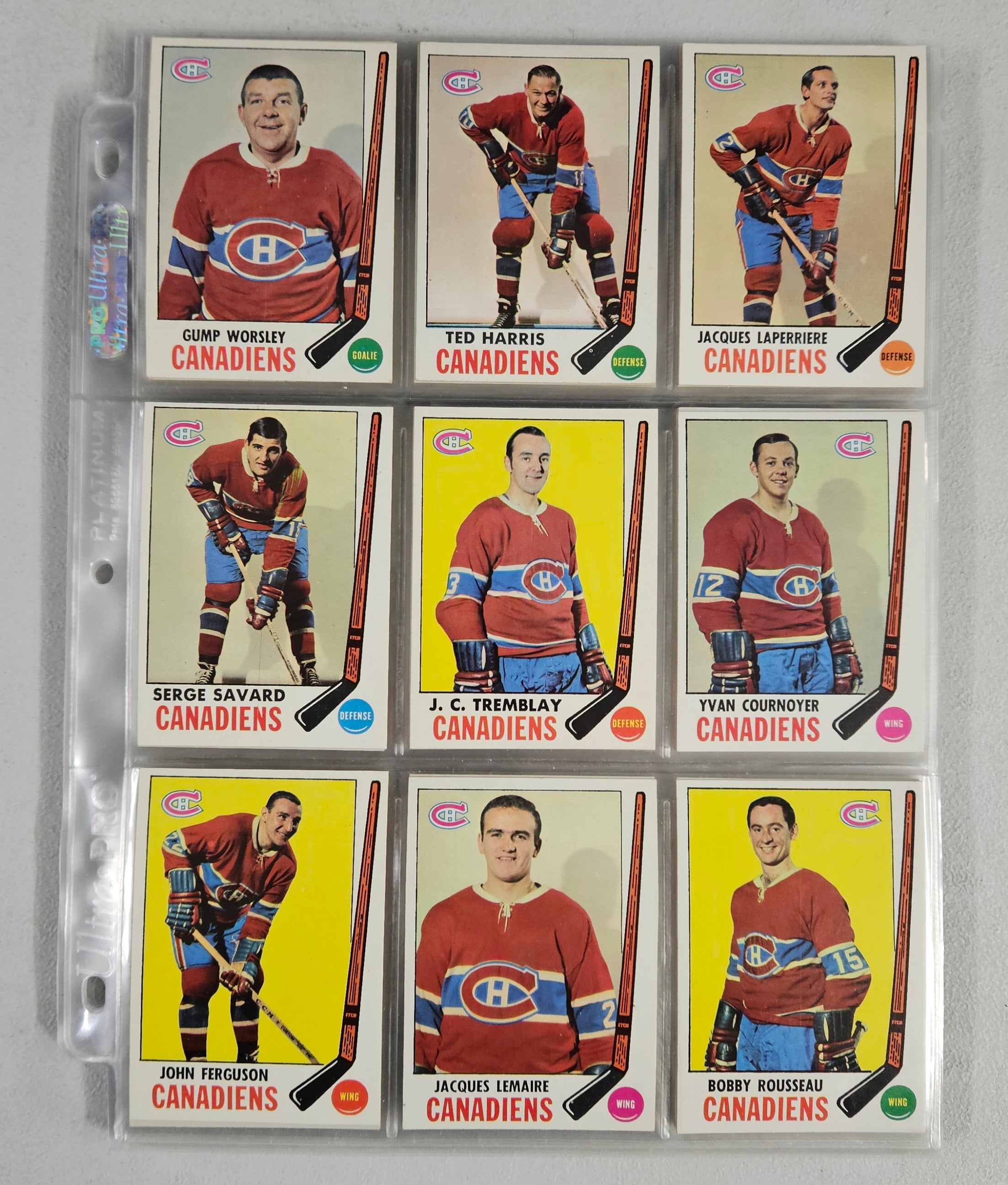1969-70 Topps Hockey Complete Set EX/MT-NM