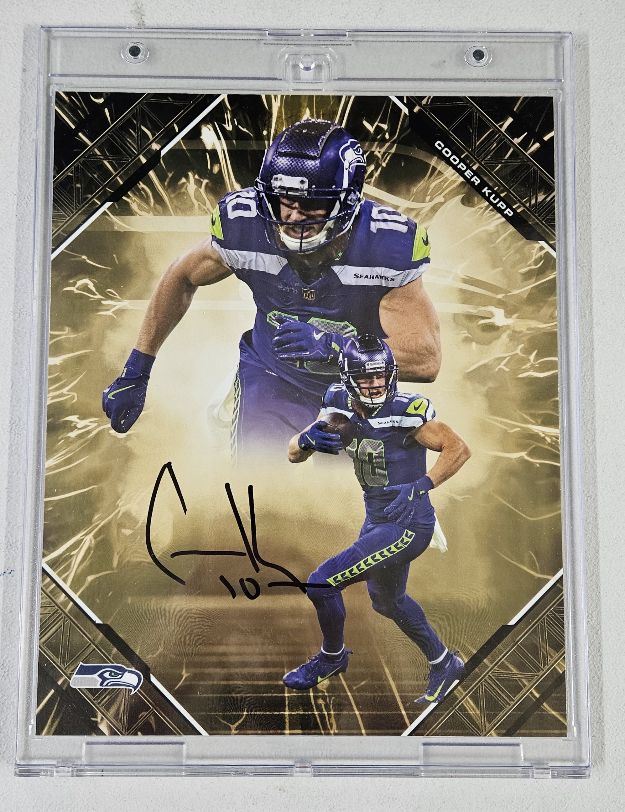 2025 Under Wraps Emanate Cooper Kupp Gold Auto /50 Fanatics Authentic