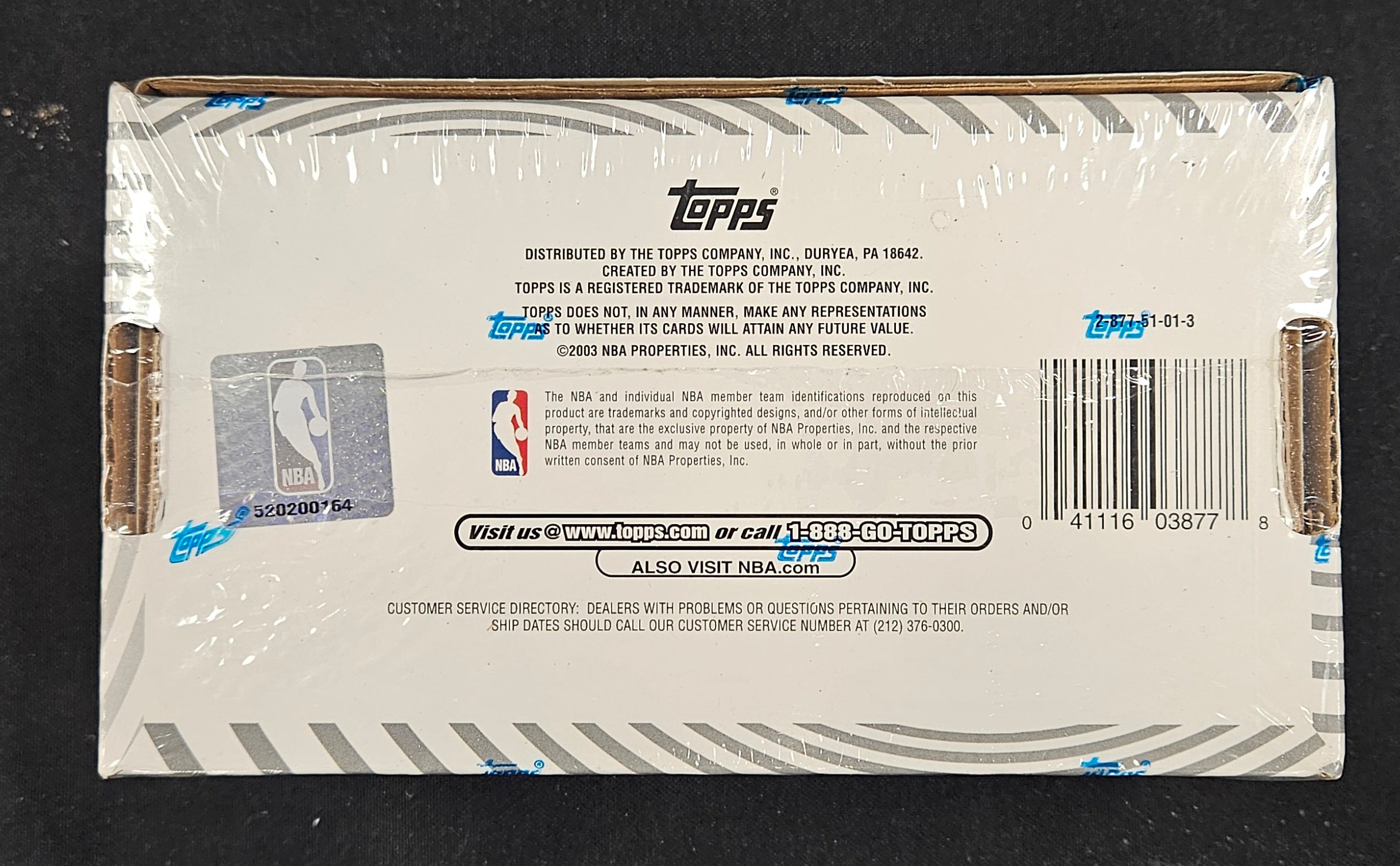 2003-04 Topps Basketball Complete Sealed Factory Set LeBron James RC