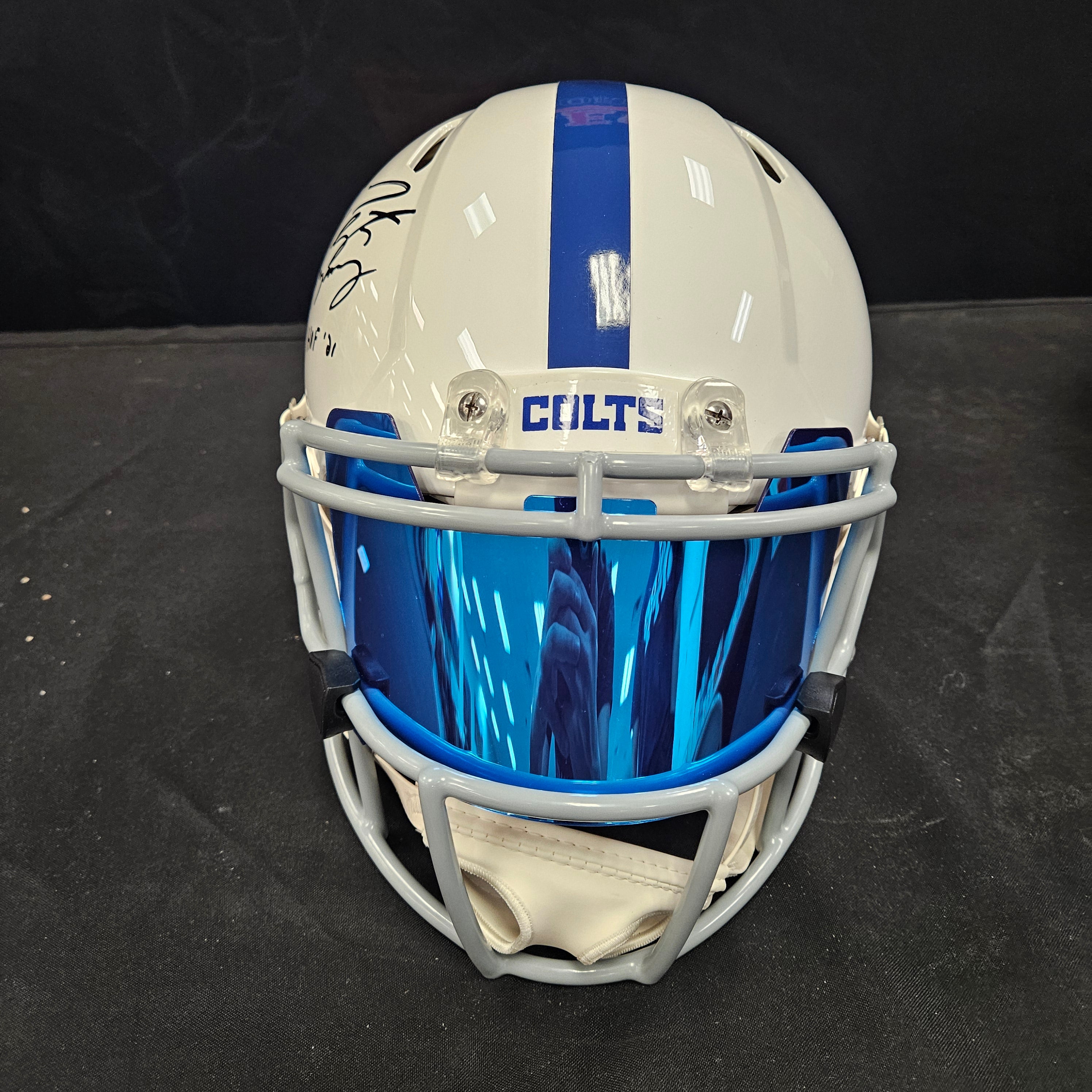 Peyton Manning Signed Autographed Inscribed FS Authentic Helmet w/Visor Fanatics
